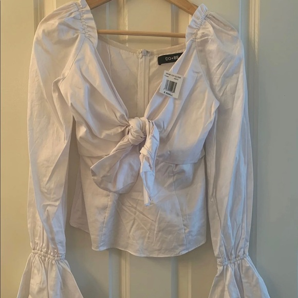 COPY - NEW☆DO+BE cotton tops xsmall black&white - Picture 2 of 3